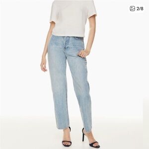 DENIM FORUM THE JONI HIGH RISE LOOSE JEAN 29L